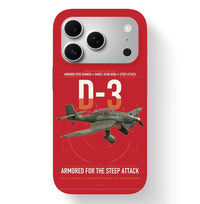 Thumbnail for Junkers Ju 87D-3 design on red magsafe iphone case, for iPhone 17 Pro