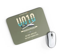 Thumbnail for Airbus U010 Aliaca Fixed-wing design on green army rectangle mouse pad