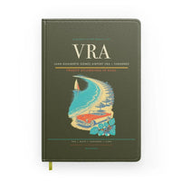 Thumbnail for Juan Gualberto Gómez Airport (VRA) design on green army notebook