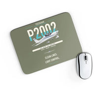 Thumbnail for Tecnam P2002 Sierra MkII design on green army rectangle mouse pad
