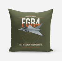 Thumbnail for Eurofighter Typhoon FGR4 design on green army pillow