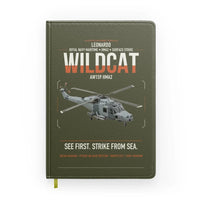 Thumbnail for Leonardo AW159 Wildcat HMA2 design on green army notebook
