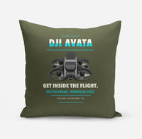 Thumbnail for DJI Avata design on green army pillow