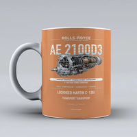 Thumbnail for 2100D3 Mug design on orange ae
