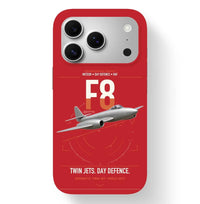 Thumbnail for Gloster Meteor F8 design on red magsafe iphone case, for iPhone 17 Pro