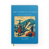 Thumbnail for VINTAGE G4421 - The Symphony On Tour - Designed Notebooks design on turquoise
