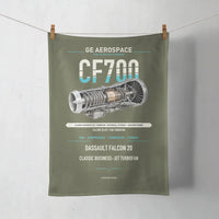 Thumbnail for CF700 design on green army towel