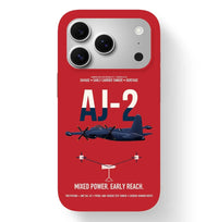 Thumbnail for AJ-2 Savage Tanker design on red magsafe iphone case, for iPhone 17 Pro