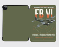 Thumbnail for de Havilland Mosquito FB VI design on green army ipad tablet case