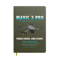 Thumbnail for DJI Mavic 3 Pro design on green army notebook