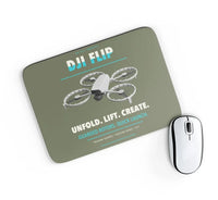 Thumbnail for DJI Flip design on green army rectangle mouse pad