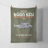 Thumbnail for NHIndustries NH90 NFH Caïman design on green army towel