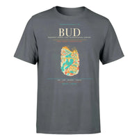 Thumbnail for Budapest Airport (BUD) T-Shirt single-side front print in Gray | budapest-bud-airport-double-side-t-shirt