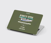 Thumbnail for Tecnam P2012 STOL design on green army MacBook case