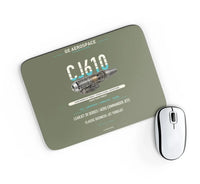 Thumbnail for CJ610 design on green army rectangle mouse pad