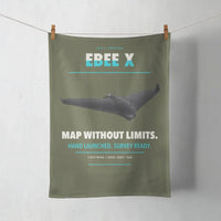 Thumbnail for AgEagle eBee X design on green army towel