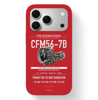 Thumbnail for CFM56-7B Case design on red iphone case