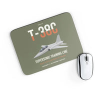 Thumbnail for T-38C Talon design on green army rectangle mouse pad