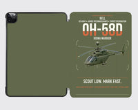 Thumbnail for Bell OH-58D Kiowa Warrior design on green army ipad tablet case