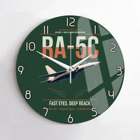 Thumbnail for RA-5C Vigilante design on dark green no frame wall clock