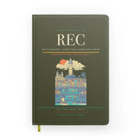 Thumbnail for Recife Guararapes (REC) design on green army notebook