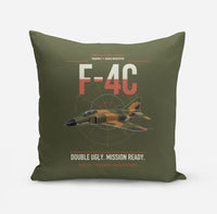 Thumbnail for F-4C Phantom II design on green army pillow