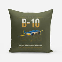 Thumbnail for Martin B-10 design on green army pillow