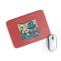 Thumbnail for VINTAGE G4462 - The Simulator's First Sweat - Designed Mouse Pads design on red rectangle