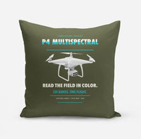 Thumbnail for DJI P4 Multispectral design on green army pillow