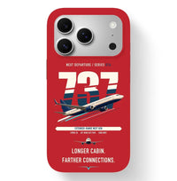 Thumbnail for Boeing 737-900ER design on red magsafe iphone case