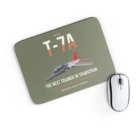 Thumbnail for T-7A Red Hawk design on green army rectangle mouse pad