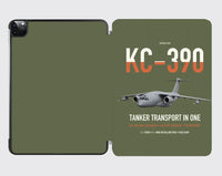 Thumbnail for Embraer KC-390 Millennium design on green army ipad tablet case