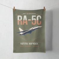 Thumbnail for RA-5C Vigilante design on green army towel