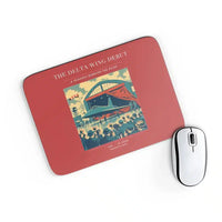 Thumbnail for VINTAGE G4460 - The Delta Wing Debut - Designed Mouse Pads design on red rectangle