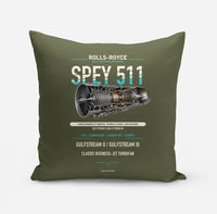Thumbnail for SPEY 511 design on green army pillow