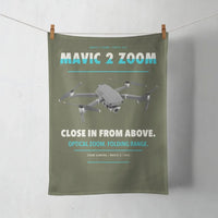 Thumbnail for DJI Mavic 2 Zoom design on green army towel