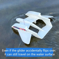 Thumbnail for RC Plane 2.4G Radio EPP Foam Fixed-Wing Glider With LED Lights YF-350 Model Water Land - view 14