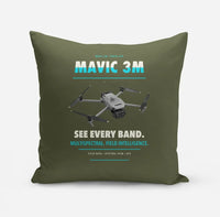 Thumbnail for DJI Mavic 3 Multispectral design on green army pillow