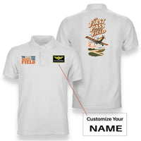 Thumbnail for SIGNAL 651 - The First Pass Wakes The Field - Double-Side Polo design on white double side polo with custom name badge