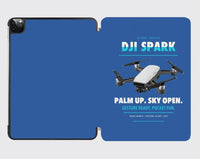 Thumbnail for DJI Spark design on blue ipad tablet case