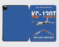 Thumbnail for KC-130T NP2000 design on blue ipad tablet case
