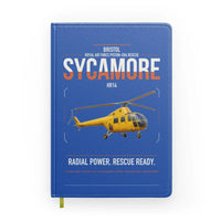Thumbnail for Bristol Sycamore HR14 design on blue notebook