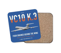 Thumbnail for Vickers VC10 K.3 design on blue 1 piece coaster