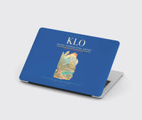 Thumbnail for Kalibo International Airport (KLO) design on blue MacBook case