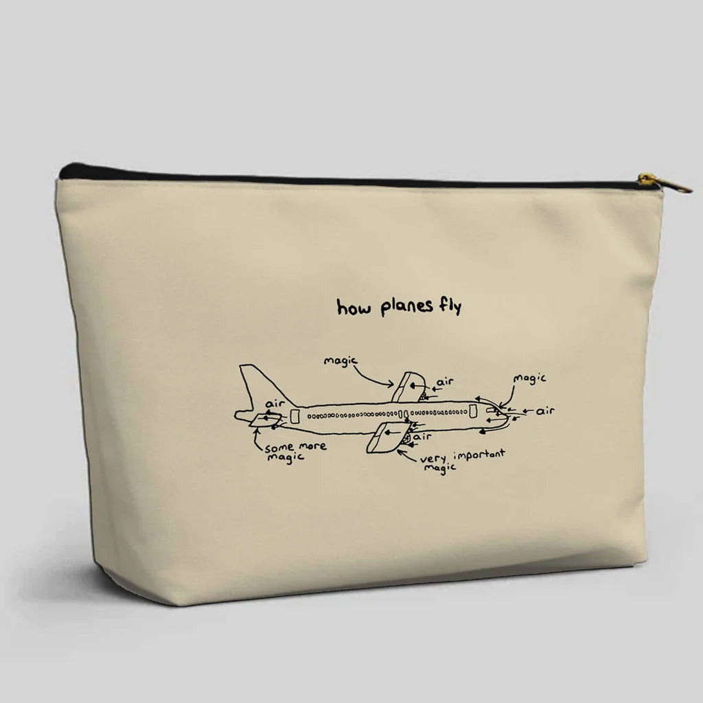 How Planes Fly Zipper Pouch - view 15
