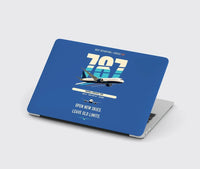 Thumbnail for Boeing 787-8 Dreamliner design on blue MacBook case