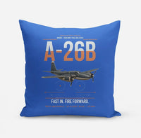 Thumbnail for A-26B Invader design on blue pillow