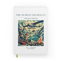 Thumbnail for VINTAGE G4052 - The Search And Rescue - Designed Notebooks design on white