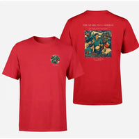 Thumbnail for VINTAGE G4264 - The Spark Plug Sermon - Double-Side T-Shirt design on red double side t shirt