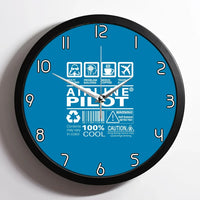 Thumbnail for Airline Pilot Label Wall Clock - view 5